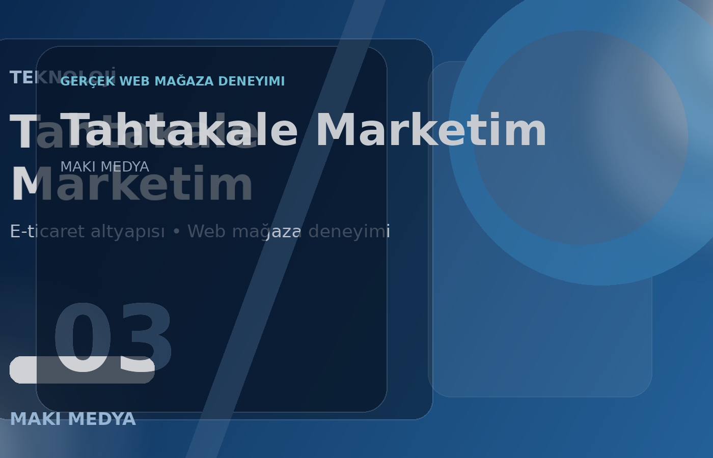 Tahtakale Marketim web projesi premium sunum görseli